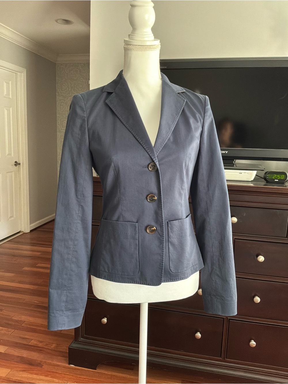 Hugo Boss Classic Navy Tailored Blazer Jacket